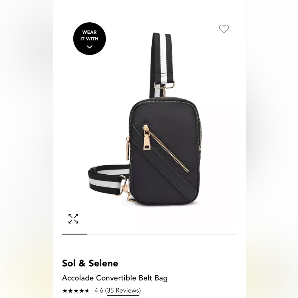 Sol and Selene Accolade Convertible Belt Bag